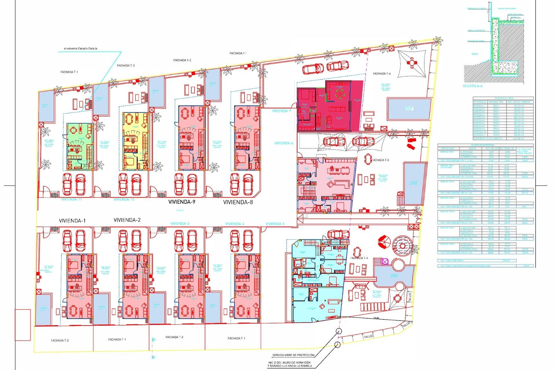 Nybyggnation - Villa -
Puerto de Mazarron - El Alamillo