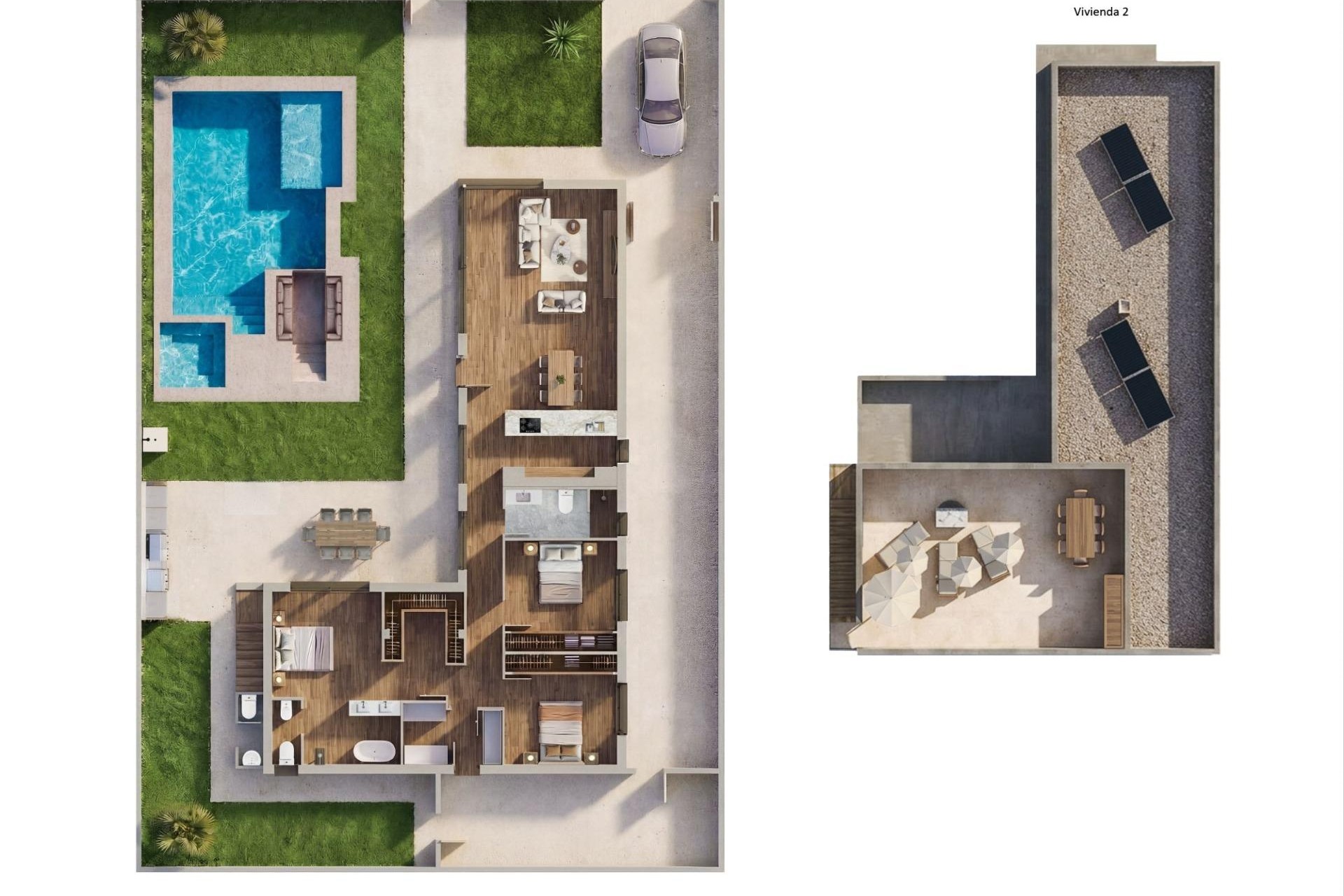 Nybyggnation - Villa -
Sucina - pueblo