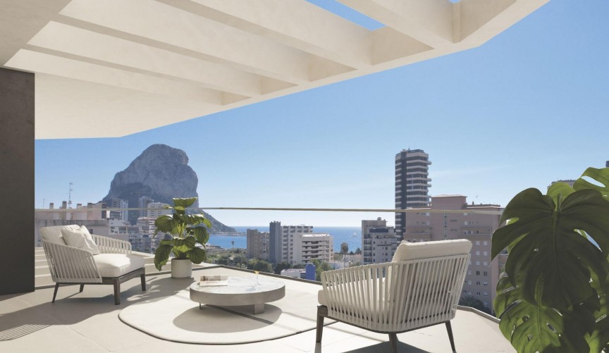 Obra nueva - Apartment -
Calpe - Playa Cantal Roig