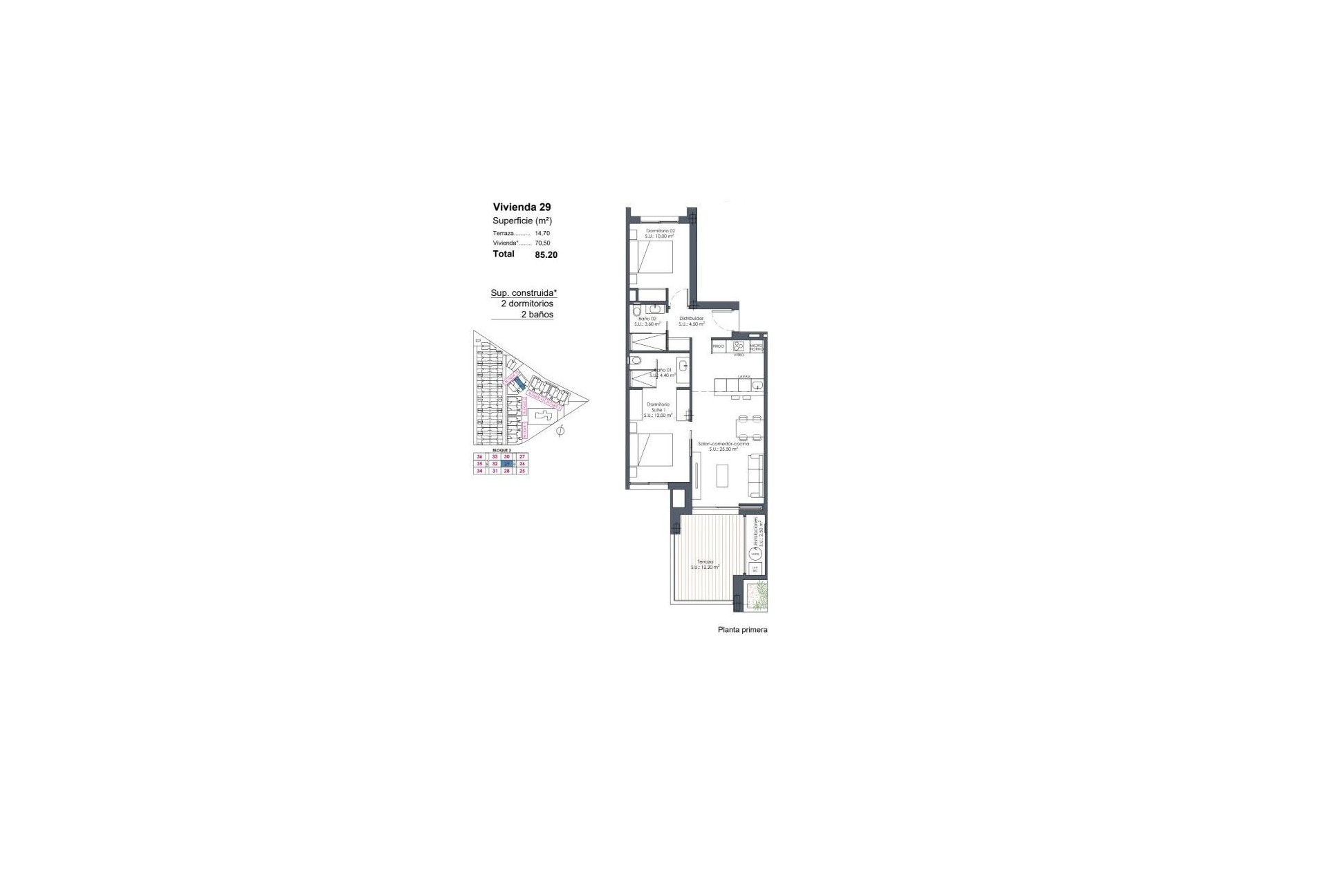 Obra nueva - Apartment -
Los Alcazares - Serena Golf