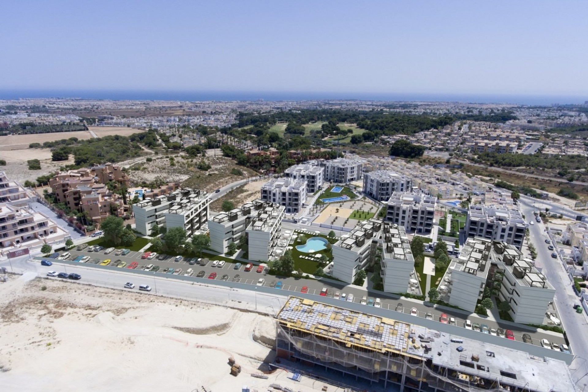 Obra nueva - Apartment -
Orihuela Costa - Villamartín