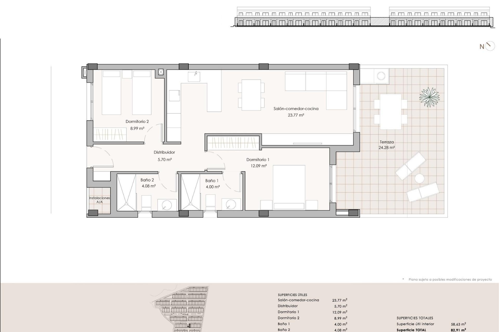 Obra nueva - Apartment -
Pulpi - Aguilón Golf