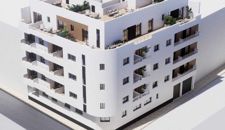 Obra nueva - Ático -
Torrevieja - pueblo