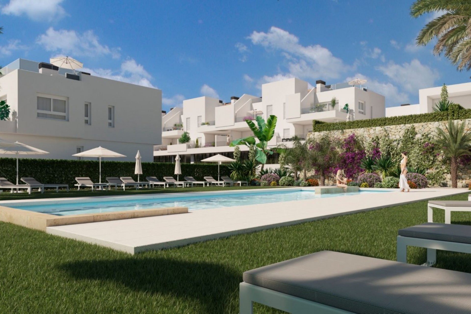 Obra nueva - Bungalow -
Algorfa - La Finca Golf