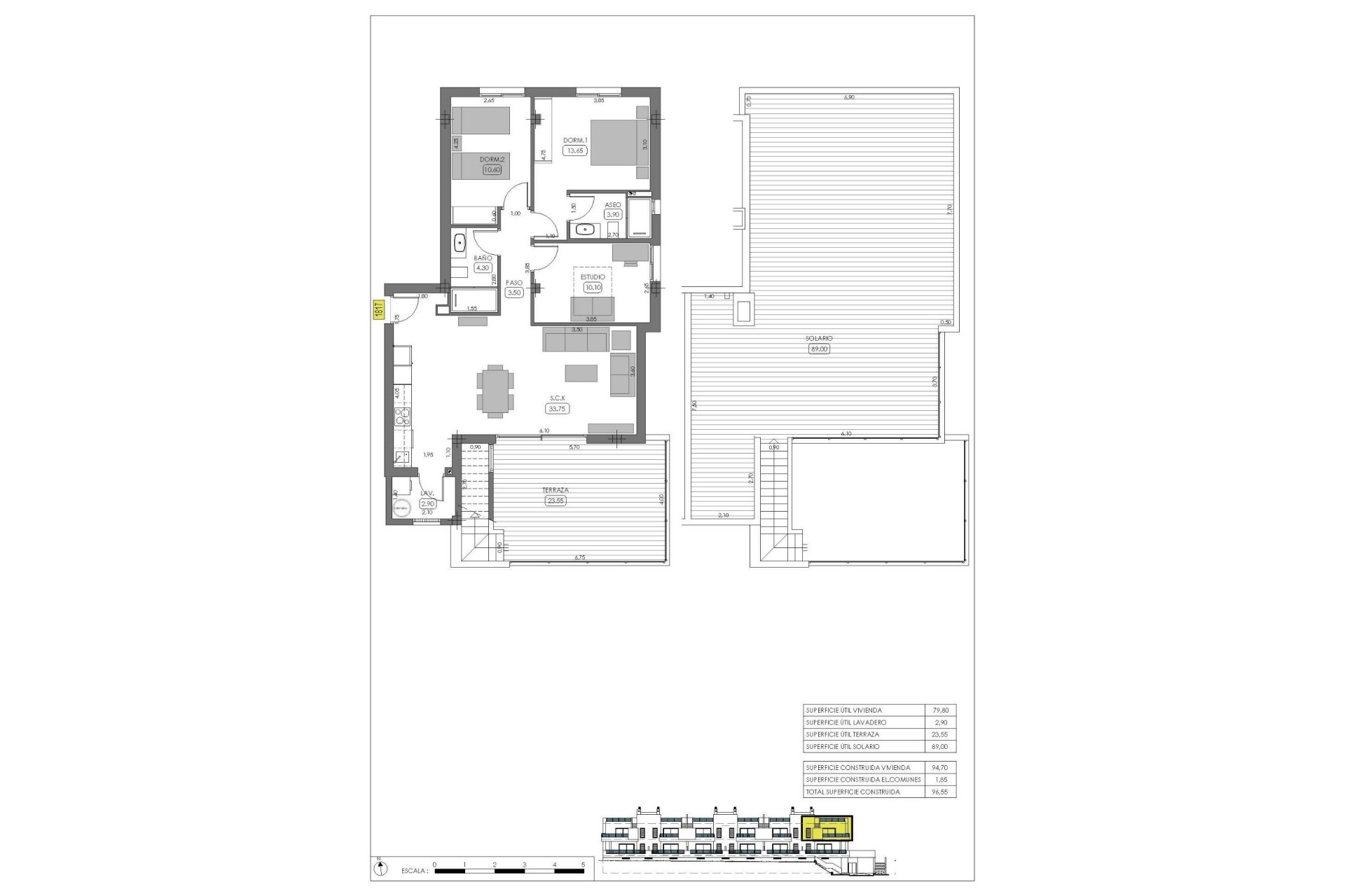 Obra nueva - Bungalow -
Algorfa - La Finca Golf