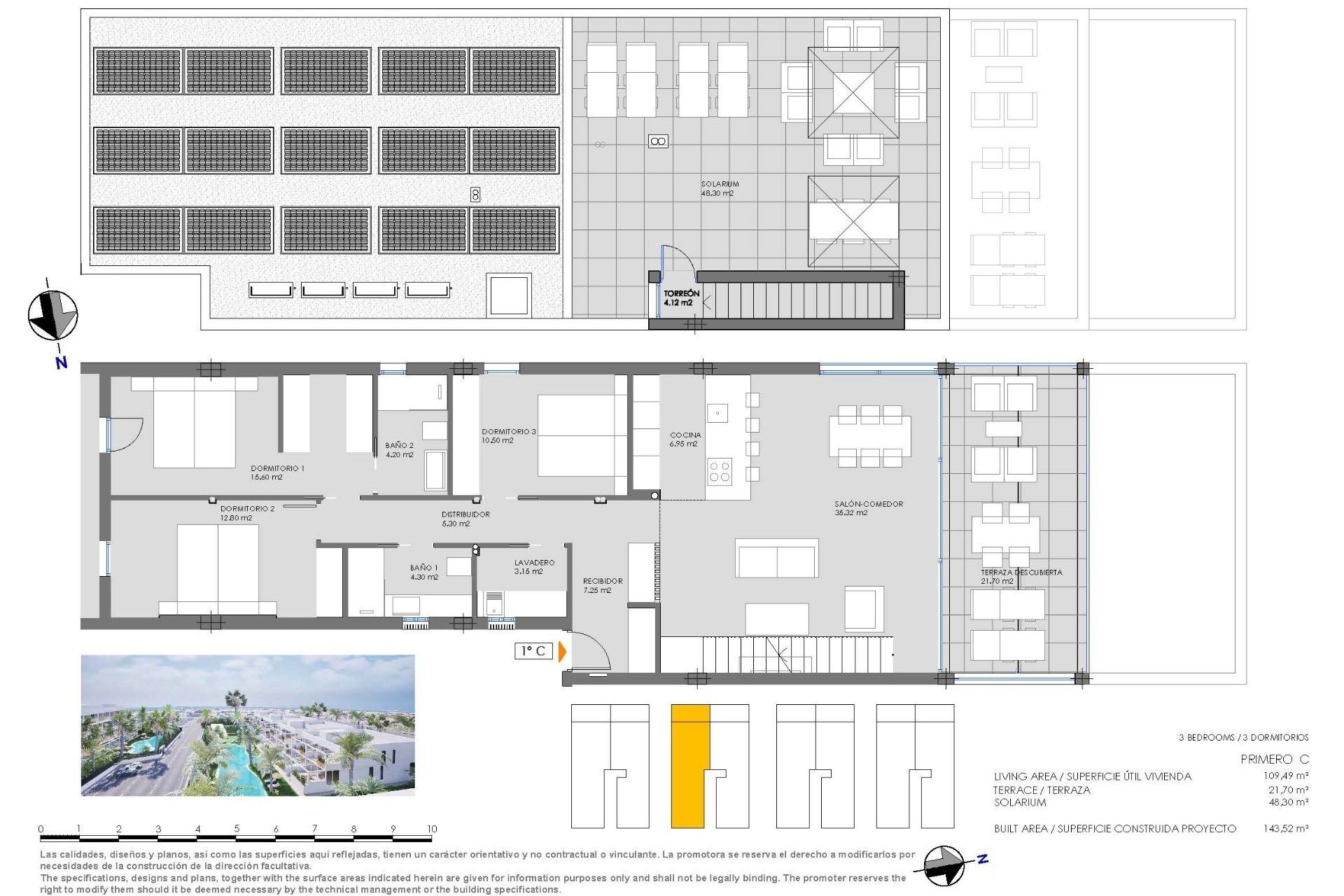 Obra nueva - Bungalow -
Cartagena - Mar De Cristal