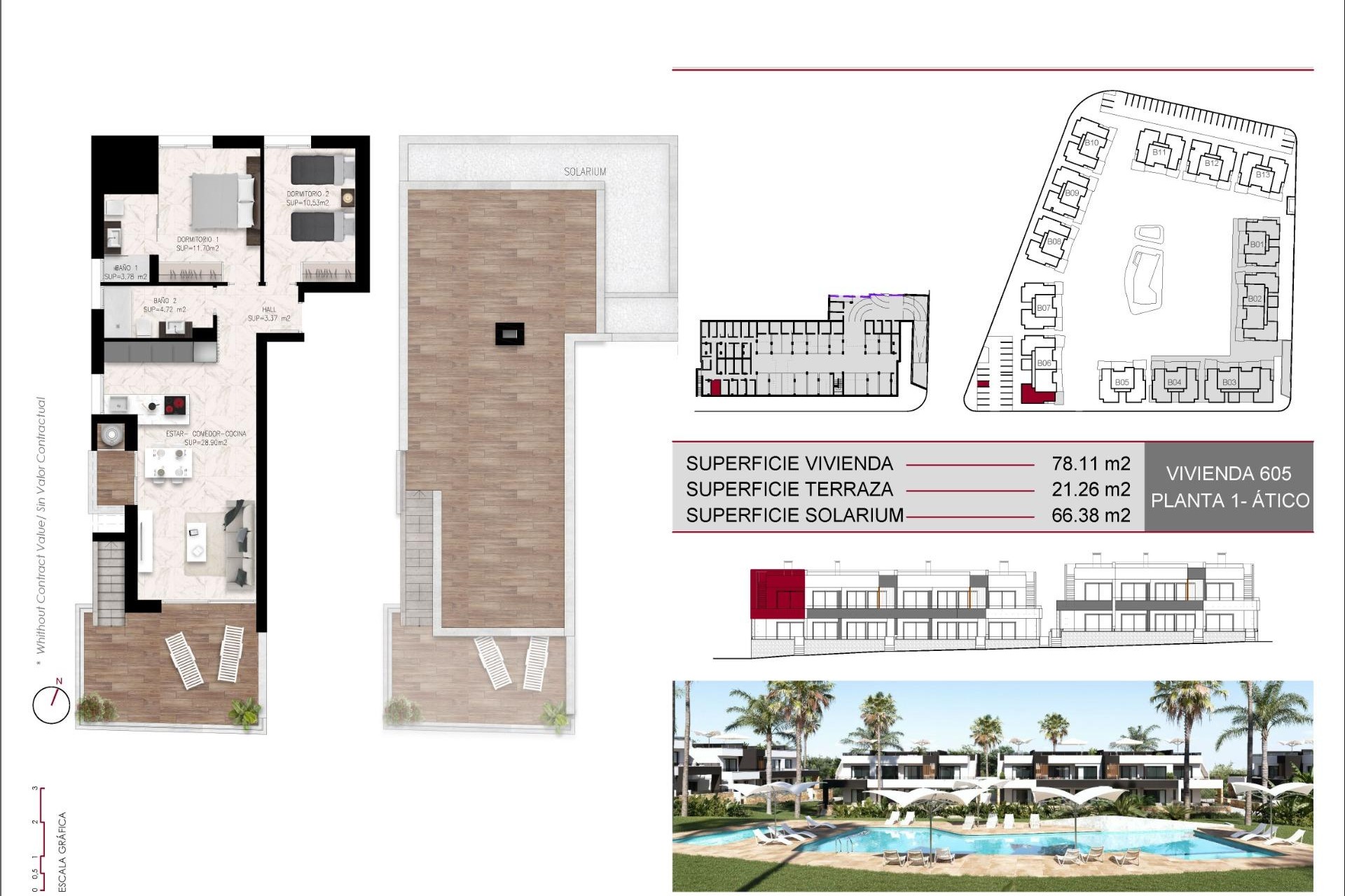 Obra nueva - Bungalow -
Ciudad Quesada - Lo Marabú