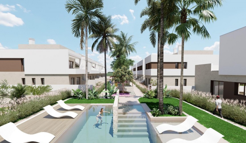 Obra nueva - Bungalow -
Los Alcazares - Serena Golf