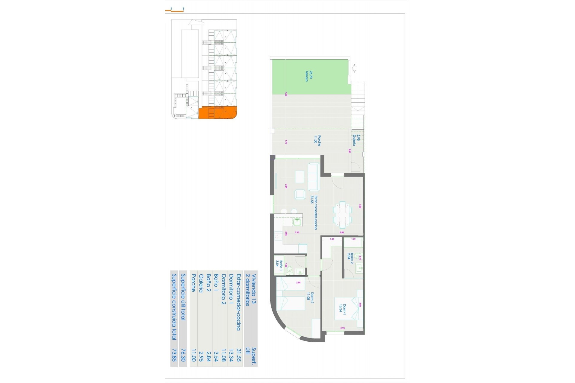 Obra nueva - Bungalow -
Orihuela Costa - Entre golf