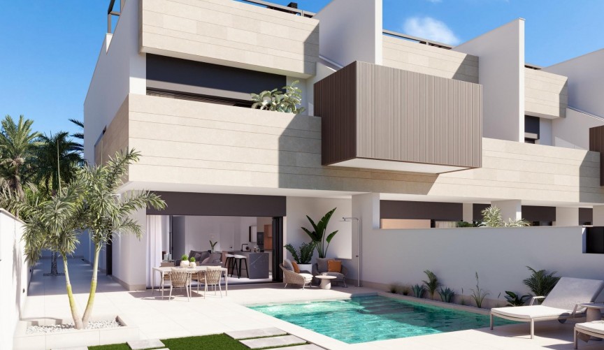 Obra nueva - Bungalow -
Pilar de la Horadada - parques de Andromeda