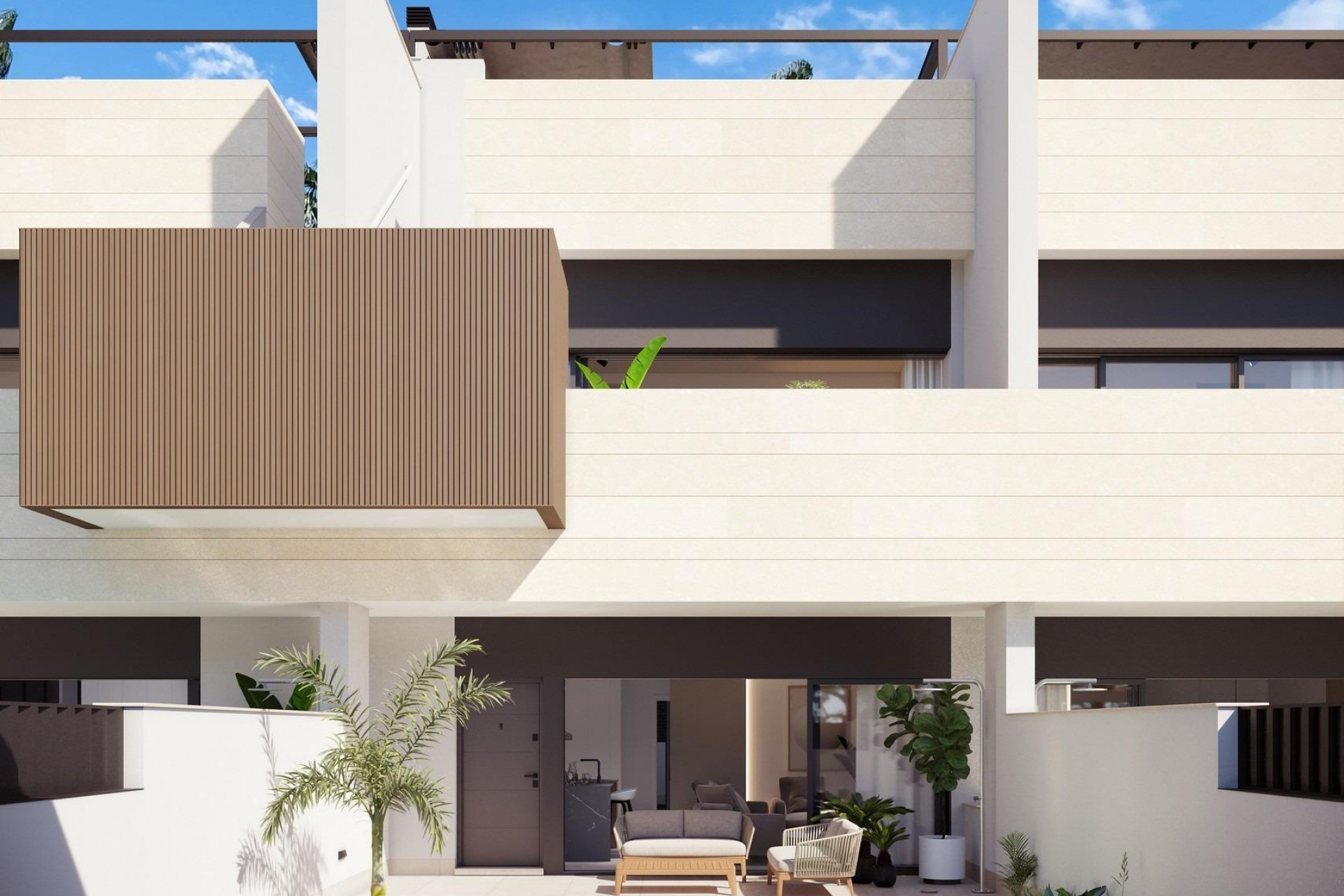 Obra nueva - Bungalow -
Pilar de la Horadada - parques de Andromeda