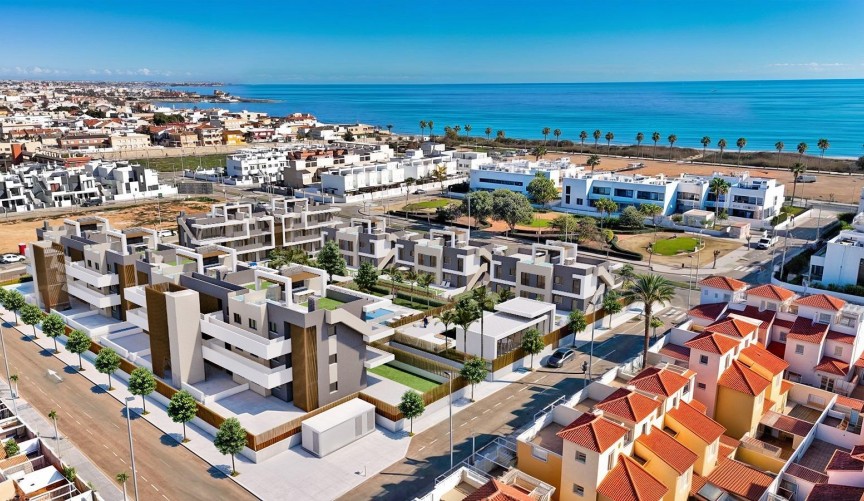 Obra nueva - Bungalow -
Pilar de la Horadada - Playa de las Higuericas