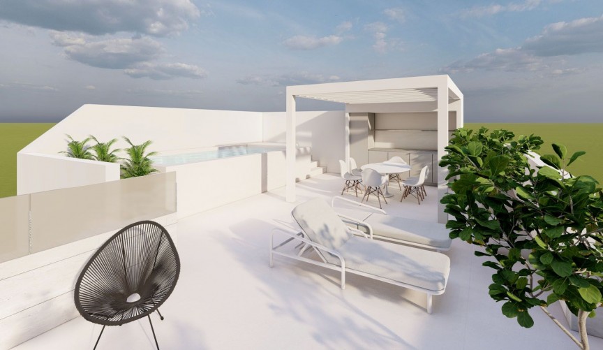 Obra nueva - Bungalow -
Pilar de la Horadada - pueblo