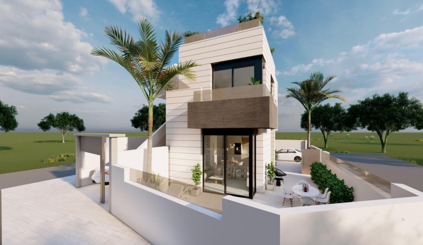 Obra nueva - Bungalow -
Pilar de la Horadada - pueblo