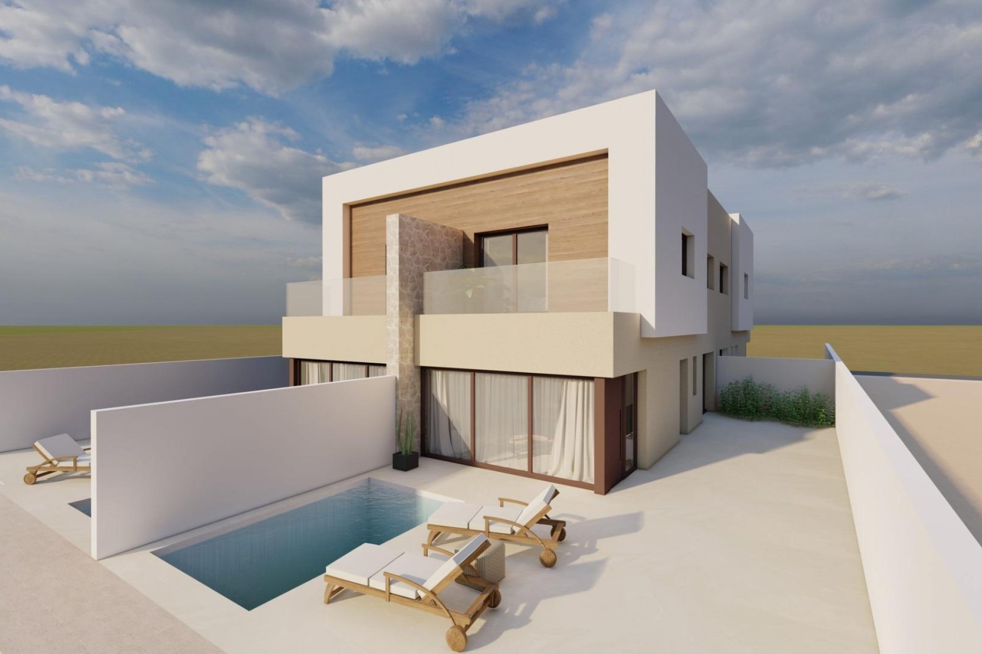 Obra nueva - Quad House -
San Javier - pueblo