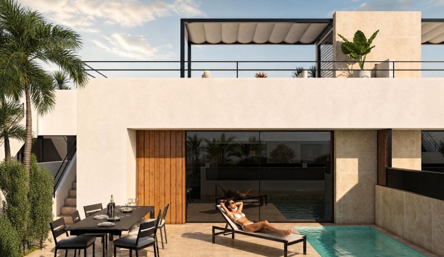Obra nueva - Town House -
Alhama De Murcia - Condado De Alhama