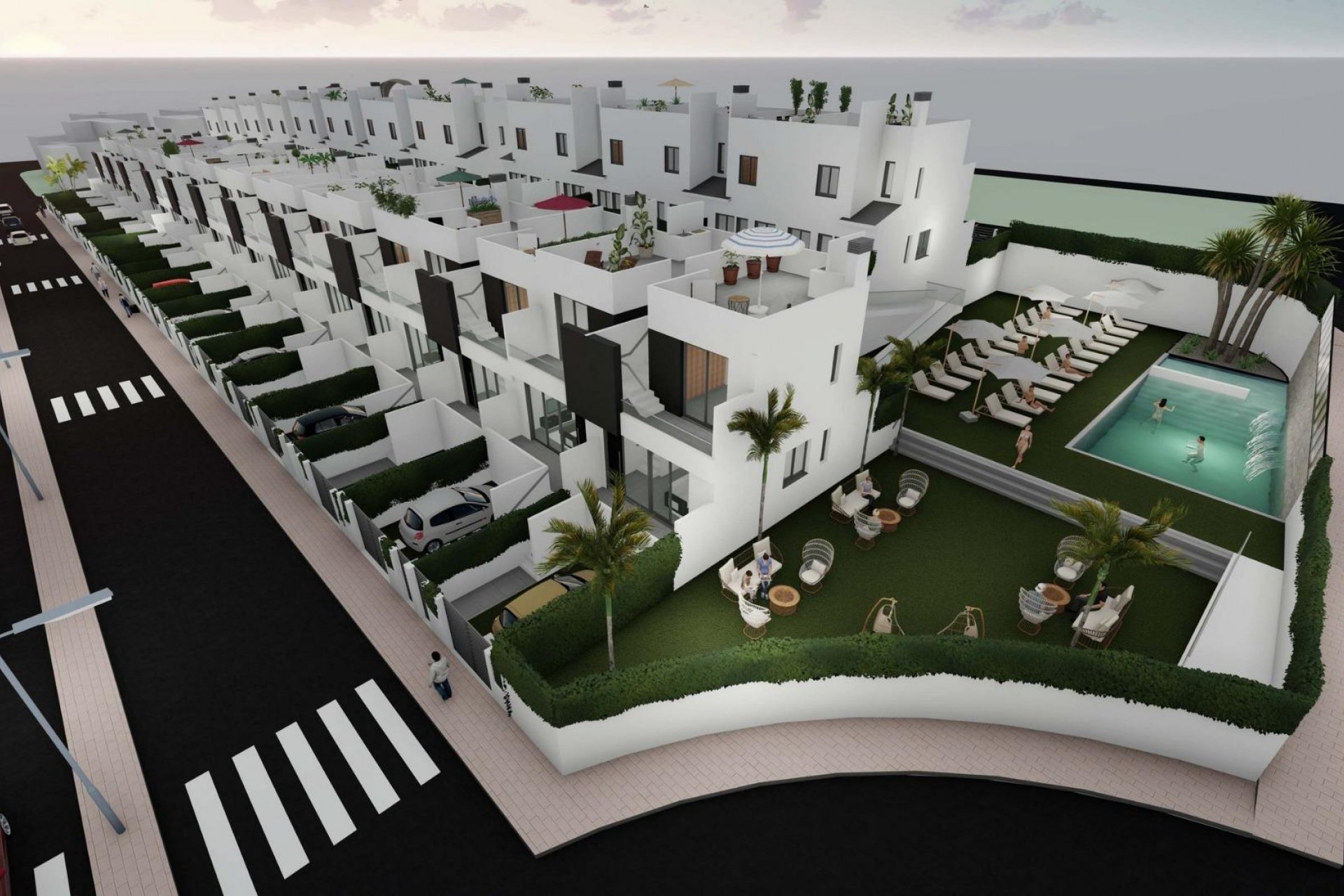 Obra nueva - Town House -
Cox - Sin Zona