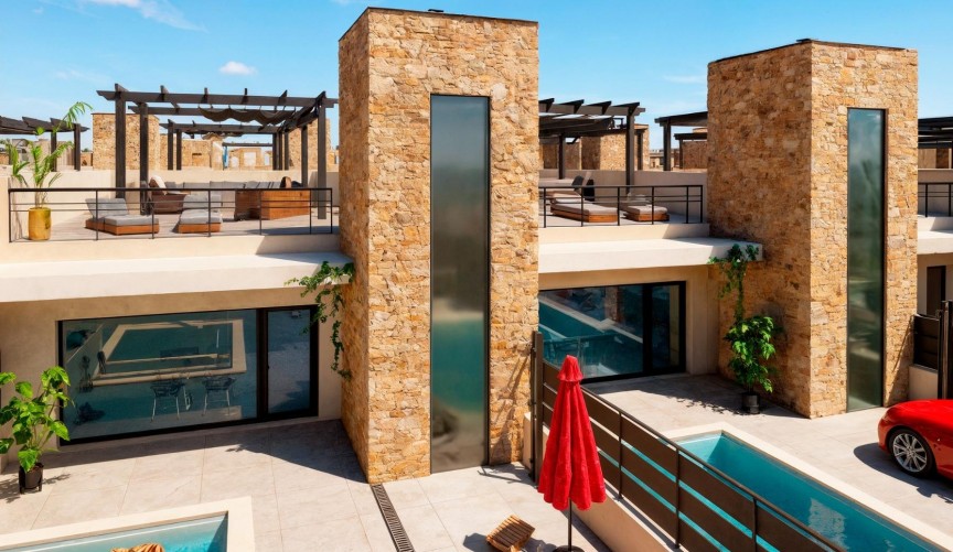 Obra nueva - Town House -
Fuente Álamo - La Pinilla