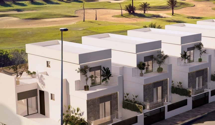 Obra nueva - Town House -
Los Alcazares - Serena Golf