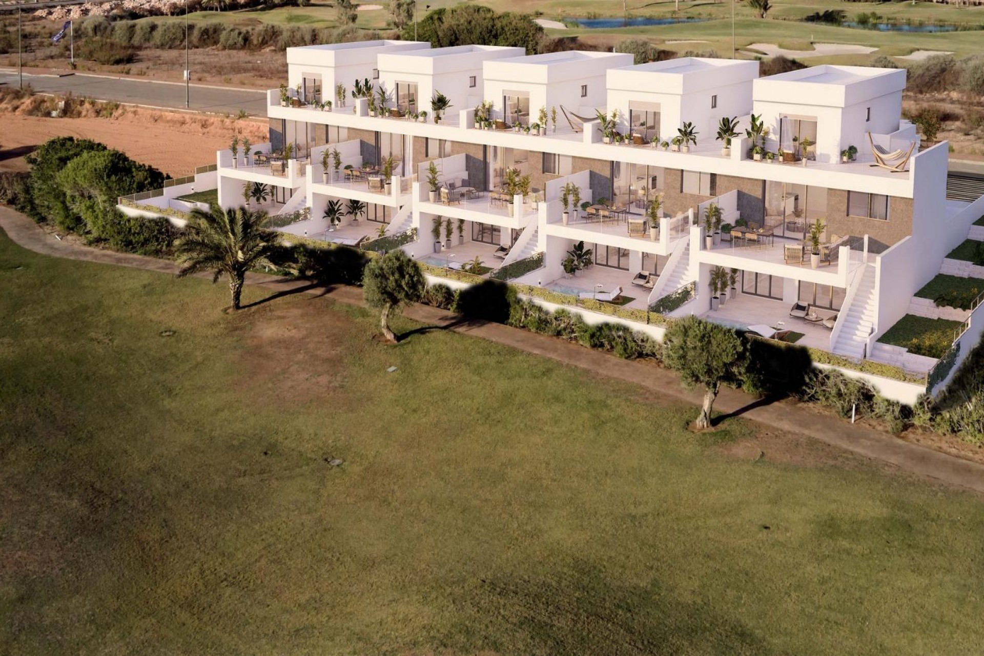 Obra nueva - Town House -
Los Alcazares - Serena Golf