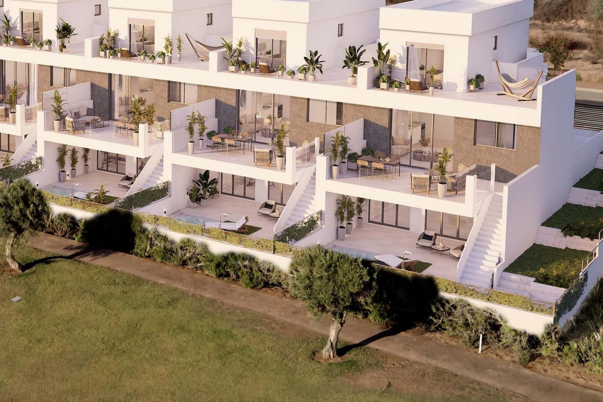 Obra nueva - Town House -
Los Alcazares - Serena Golf