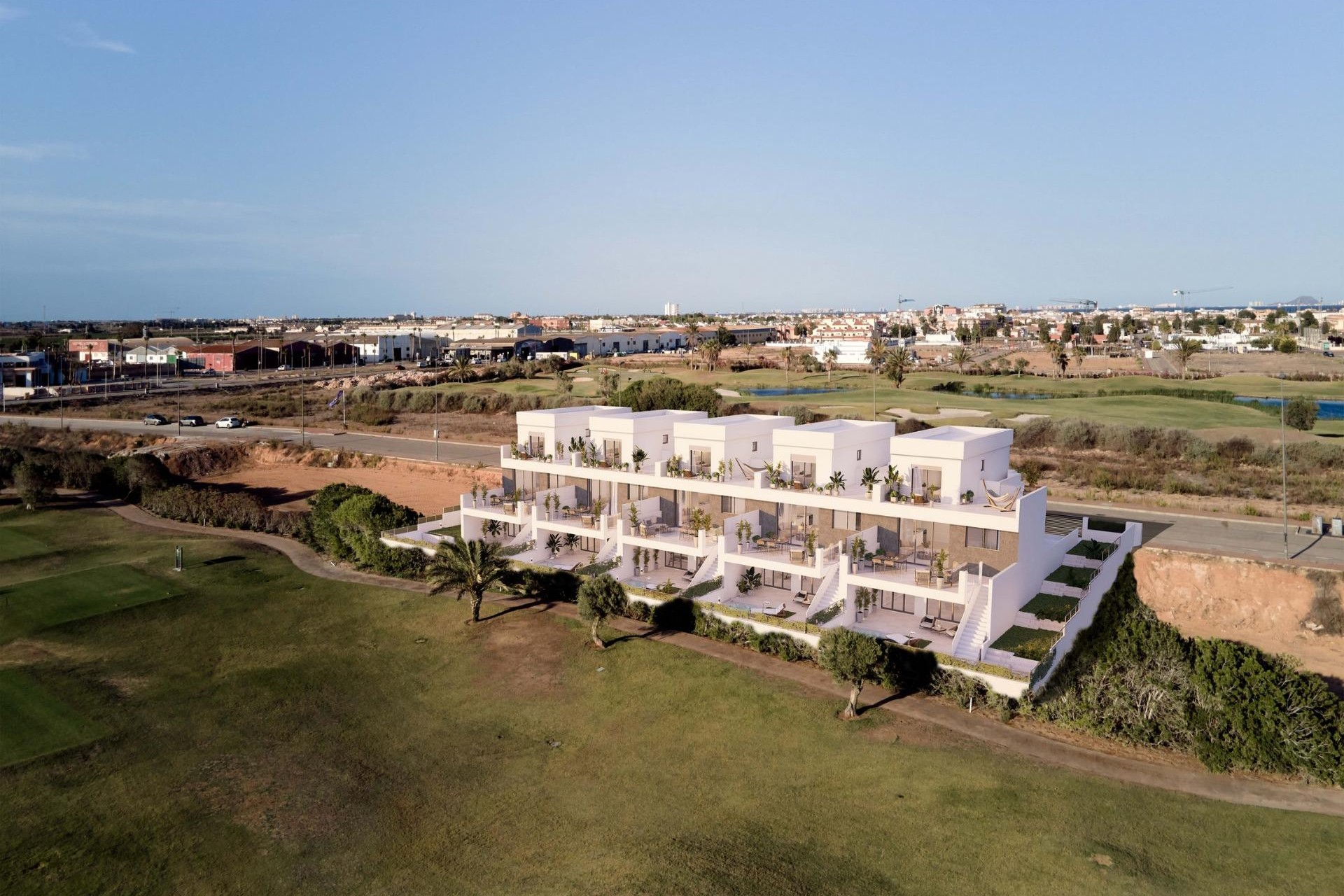 Obra nueva - Town House -
Los Alcazares - Serena Golf