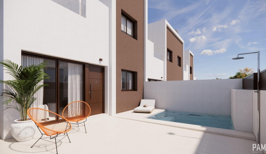 Obra nueva - Town House -
Pilar de la Horadada - Barrio los Segundas