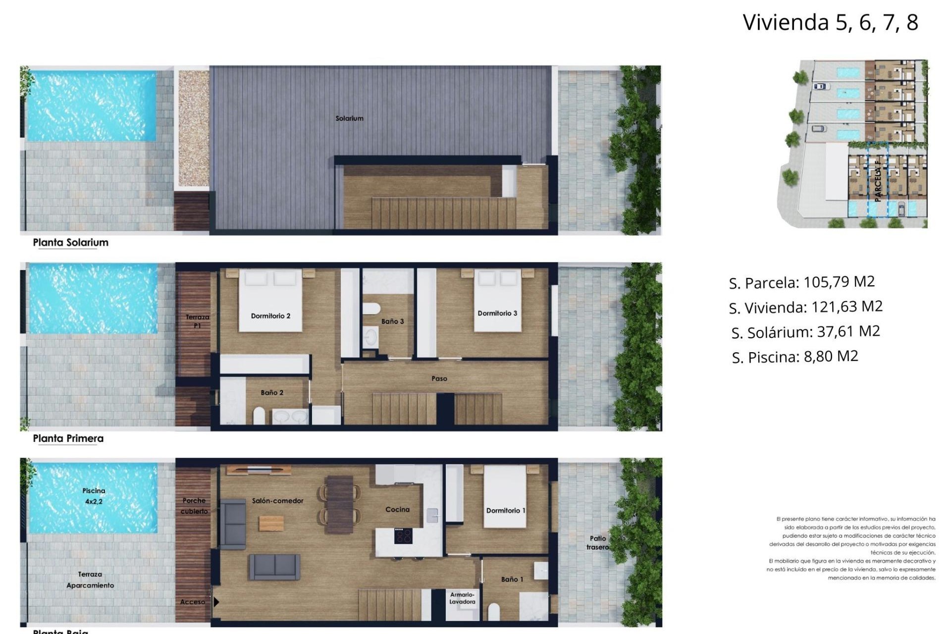 Obra nueva - Town House -
Pilar de la Horadada - Lo Monte