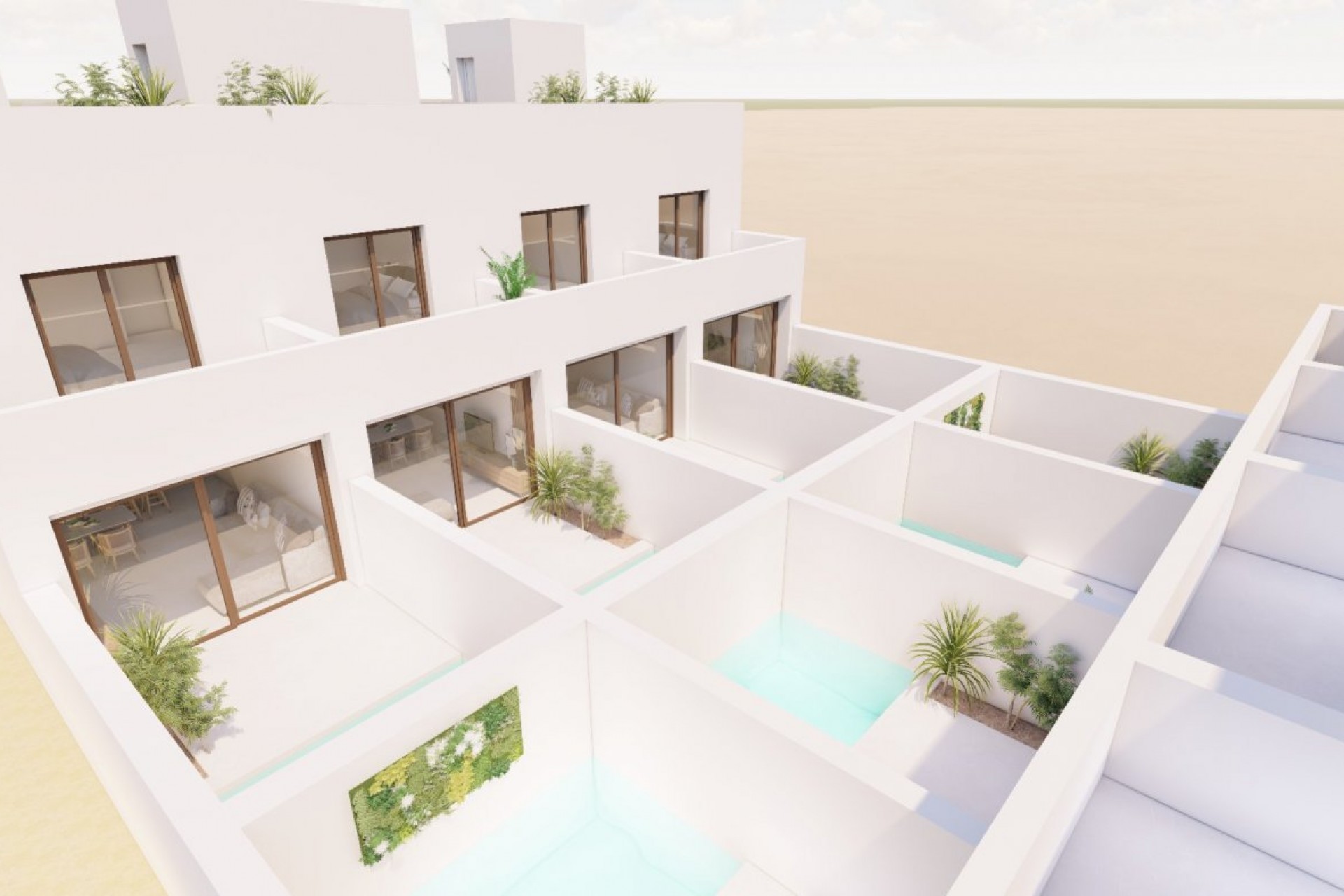 Obra nueva - Town House -
San Javier - pueblo