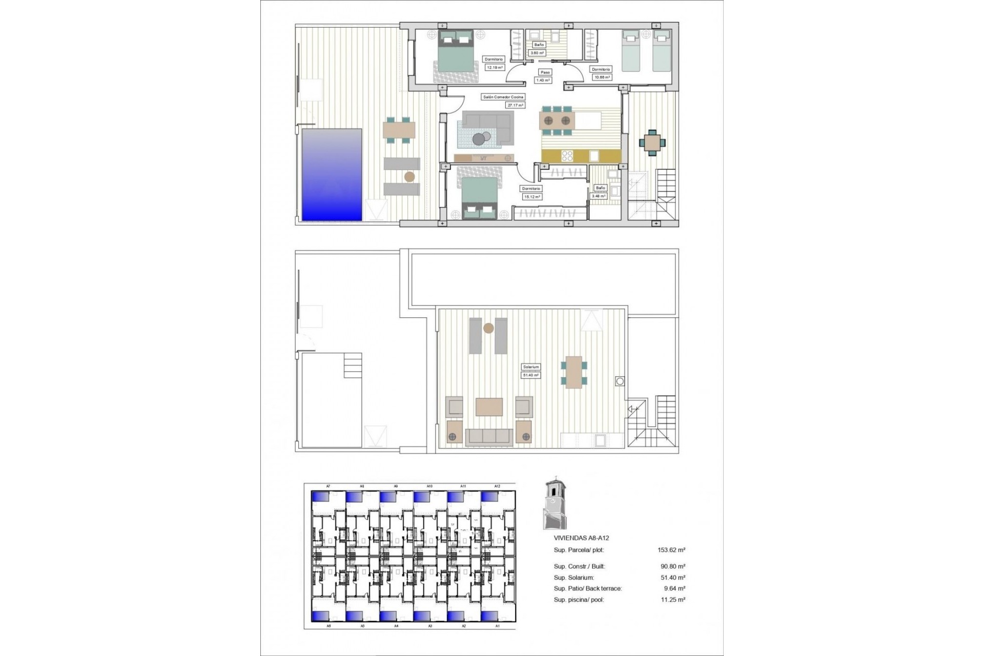 Obra nueva - Town House -
Torre Pacheco - pueblo