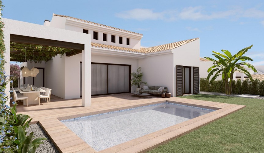 Obra nueva - Villa -
Algorfa - Castillo De Montemar