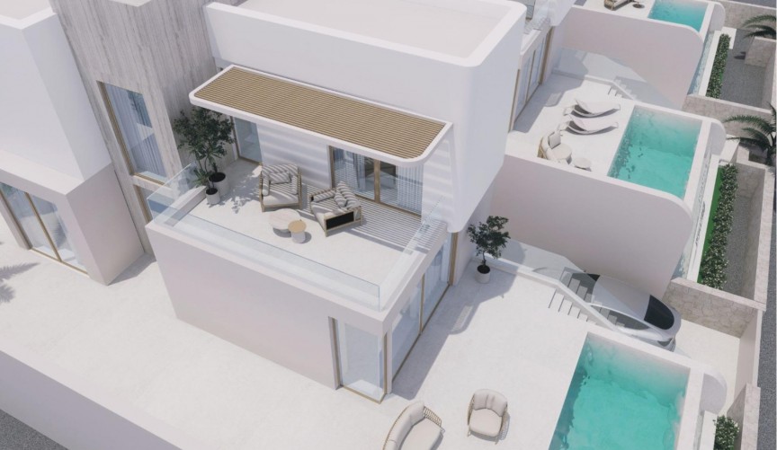 Obra nueva - Villa -
Algorfa - Castillo De Montemar