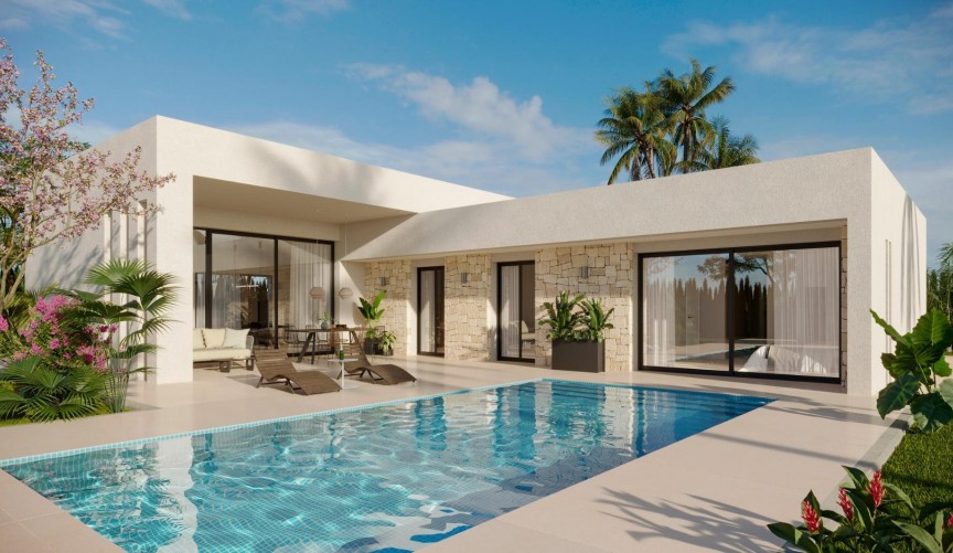 Obra nueva - Villa -
Aspe - Poligono 19