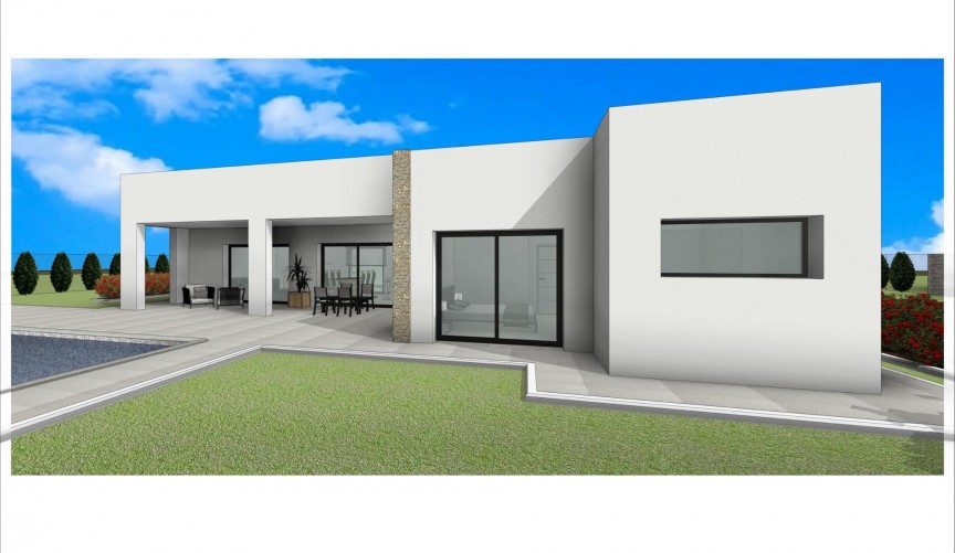 Obra nueva - Villa -
Aspe - Poligono 19