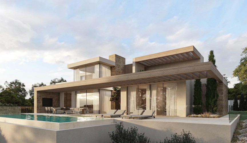 Obra nueva - Villa -
Benissa - Cala de la Fustera