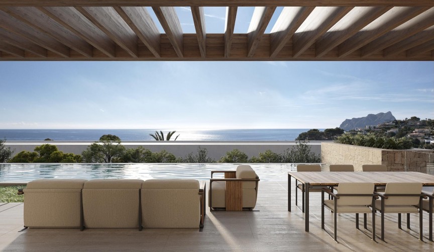 Obra nueva - Villa -
Benissa - Cala de la Fustera