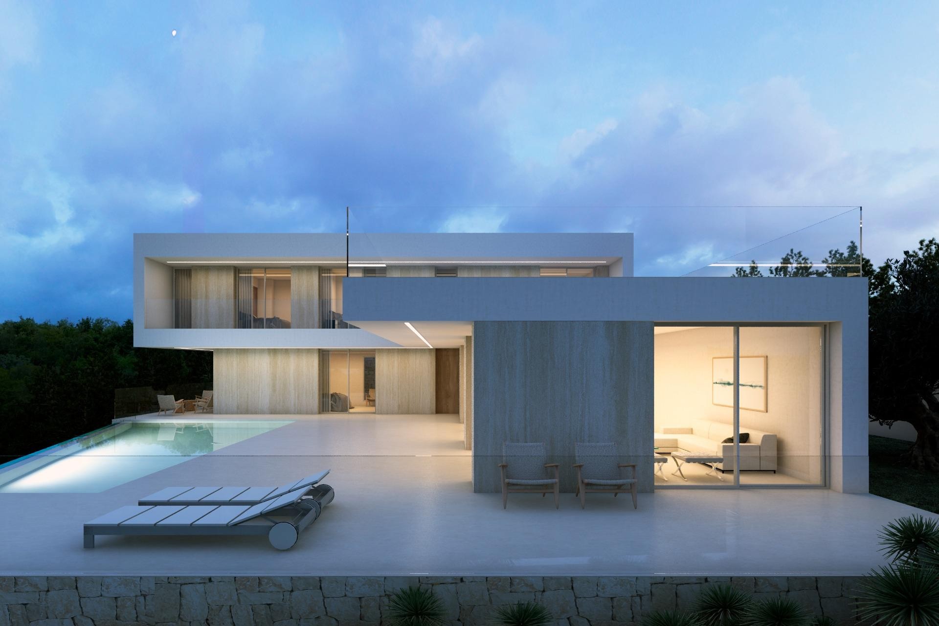 Obra nueva - Villa -
Benissa - Cala La Fustera