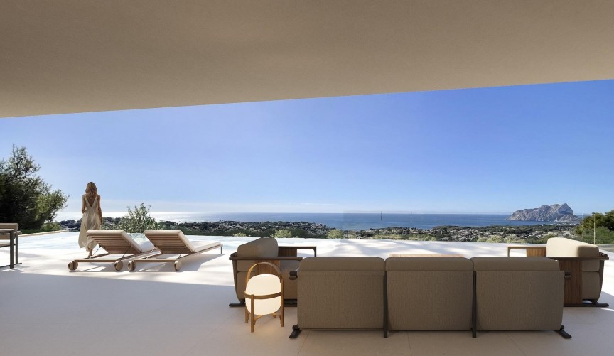 Obra nueva - Villa -
Benissa - Montemar