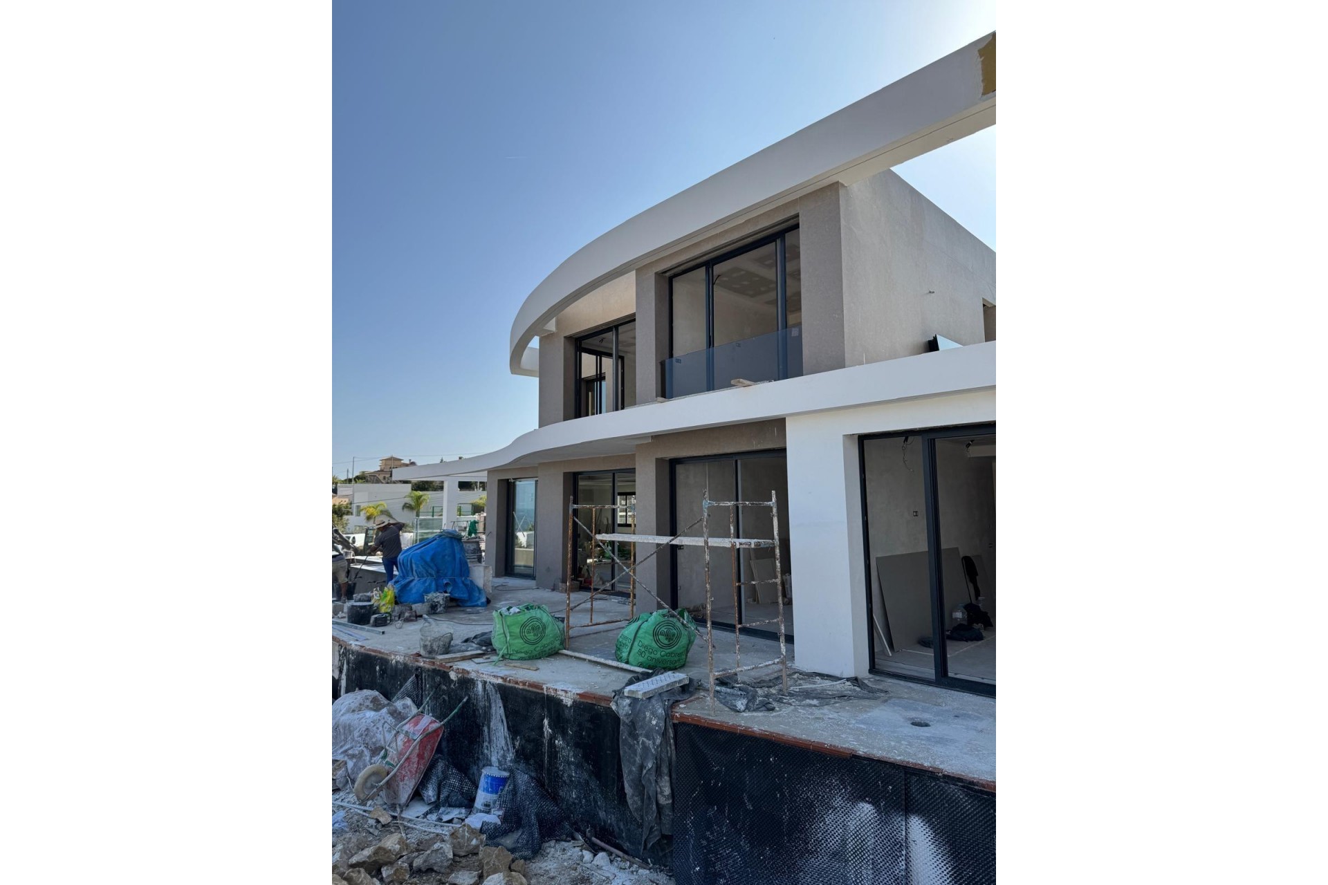 Obra nueva - Villa -
Benissa - Playa de La Fustera