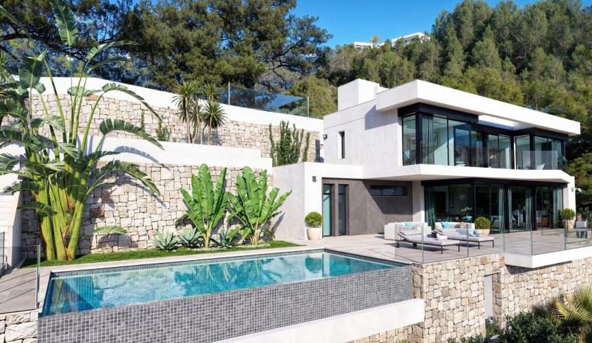 Obra nueva - Villa -
Benissa - Racó Del Galeno