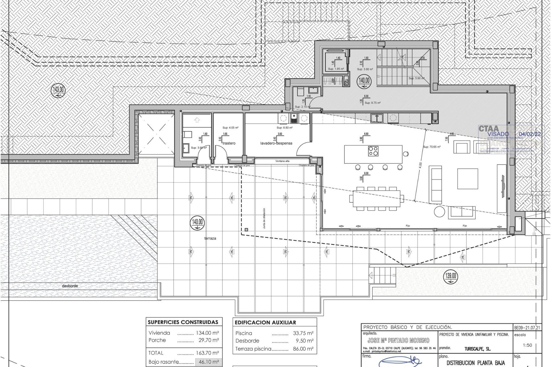 Obra nueva - Villa -
Benissa - Racó Del Galeno