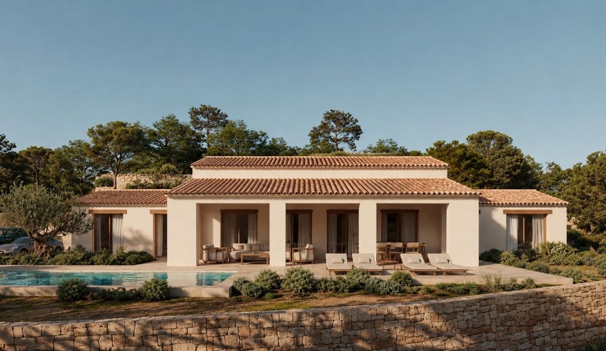 Obra nueva - Villa -
Benissa - Serrallonga