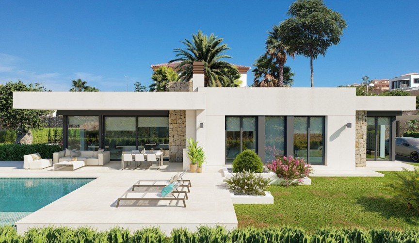 Obra nueva - Villa -
Calpe - Pla Roig