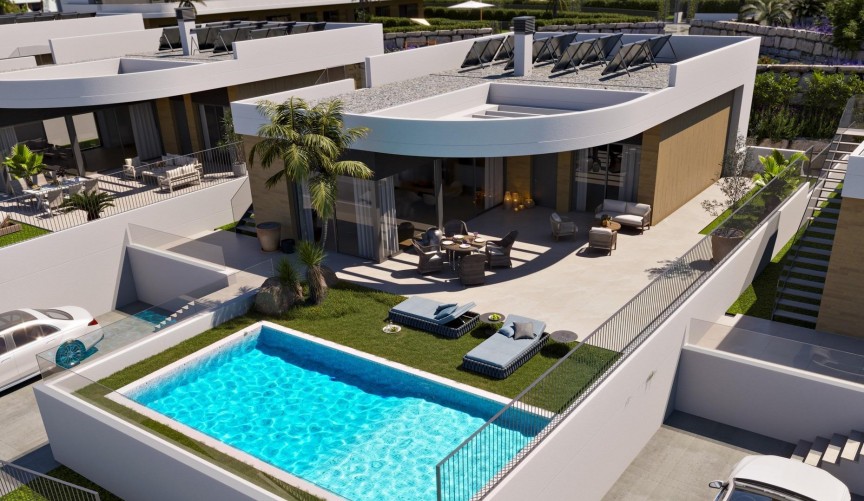 Obra nueva - Villa -
Finestrat - Campana Garden