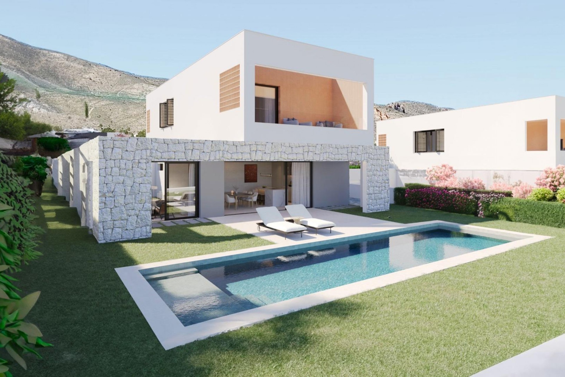 Obra nueva - Villa -
Finestrat - Campana Garden