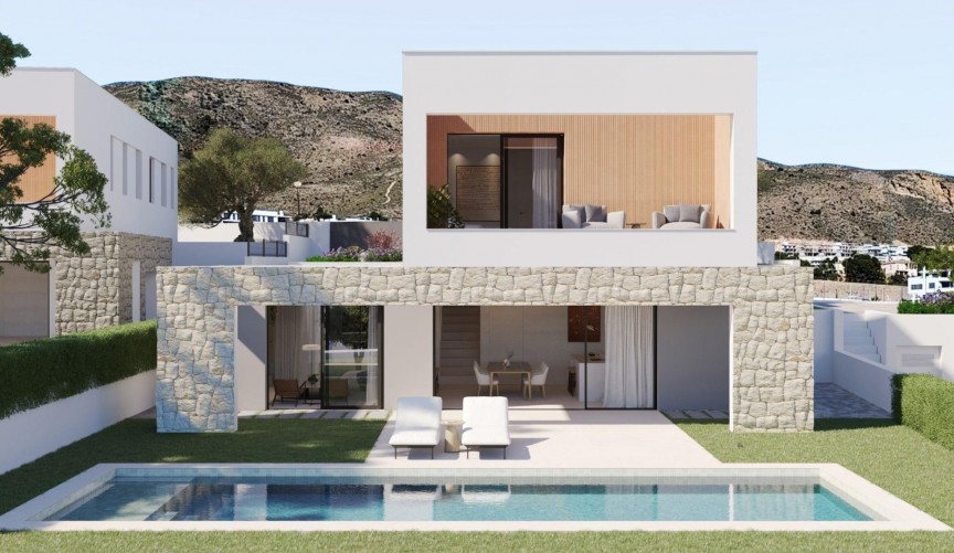 Obra nueva - Villa -
Finestrat - Campana Garden