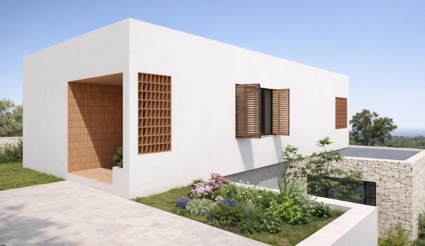 Obra nueva - Villa -
Finestrat - Campana Garden