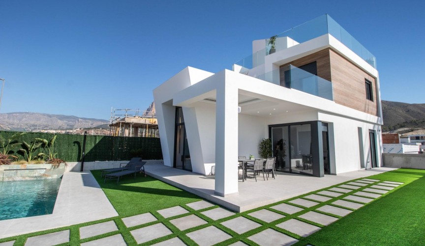 Obra nueva - Villa -
Finestrat - Puig Campana Golf