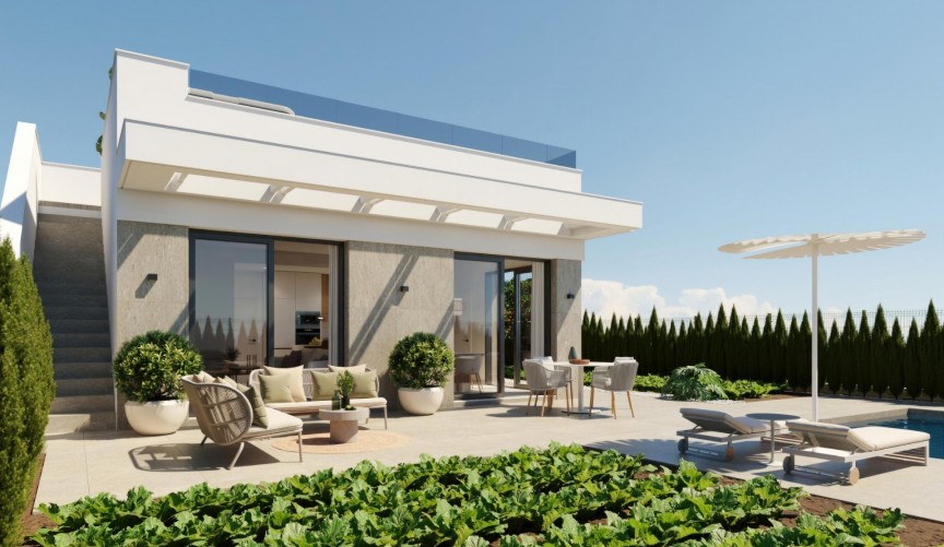 Obra nueva - Villa -
Fuente Álamo - Hacienda Del Álamo Golf