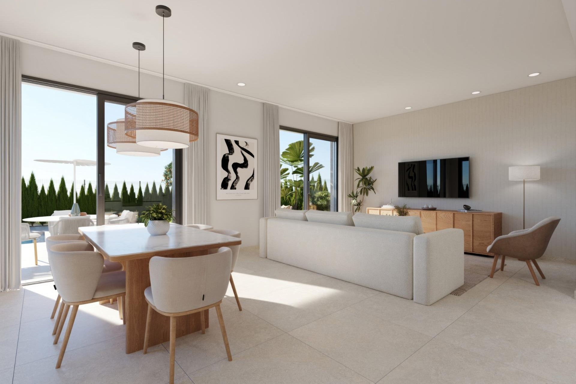 Obra nueva - Villa -
Fuente Álamo - Hacienda Del Álamo Golf